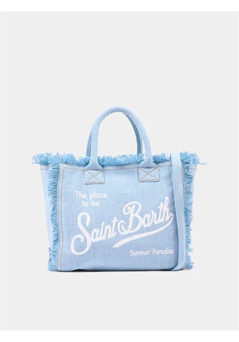 Borsa media in Denim SAINT BARTH | COL0001 COLETTE00426L DENIM LIGHT